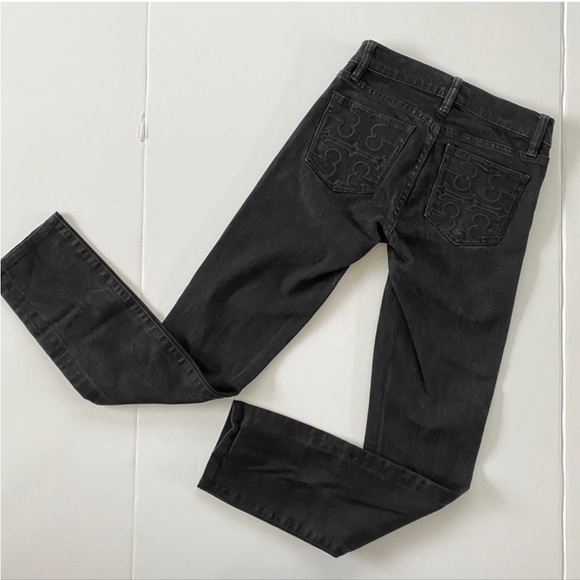 Tory Burch Black Super Skinny Jeans - Picture 2 of 8